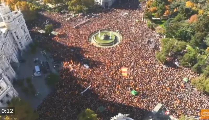 madrid protesti