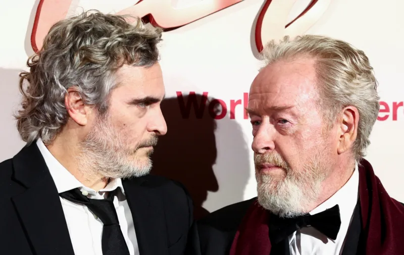 World Premiere of the film "Napoleon" in Paris
