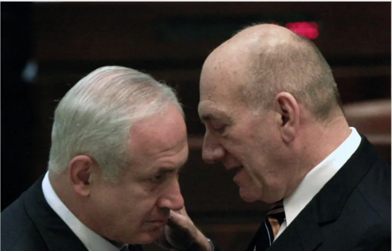 netanjahu olmert 1