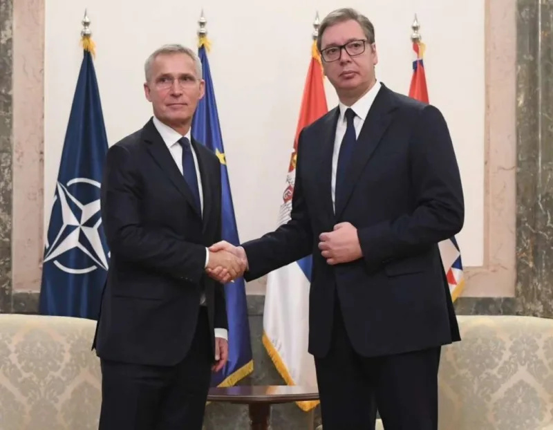 stoltenberg i vučić