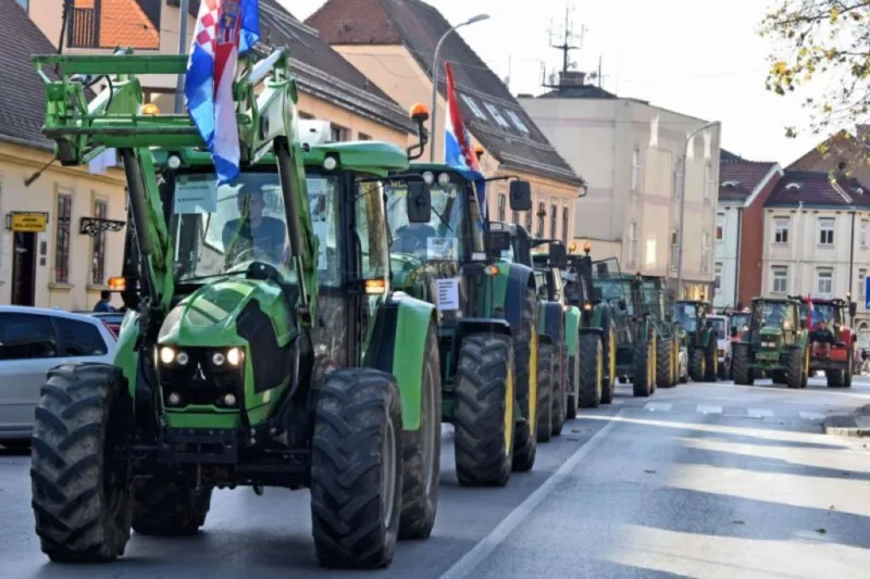 poljoprivrednici blokada prijelaza