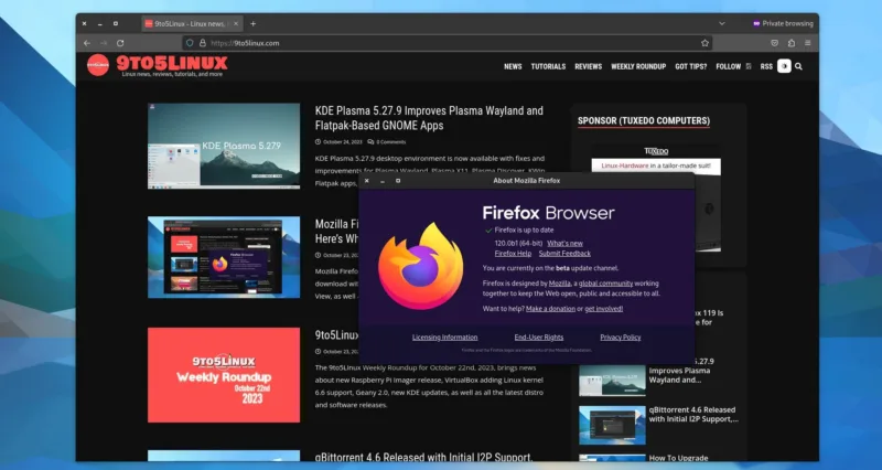 Firefox 120
