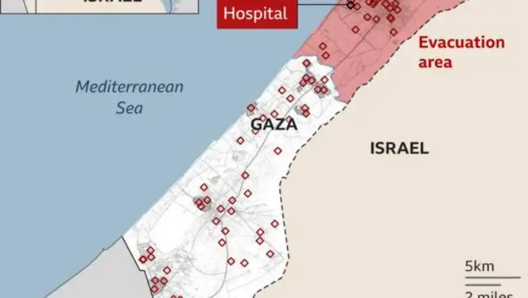 gaza-mapa
