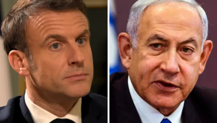 Macron, Netanyahu