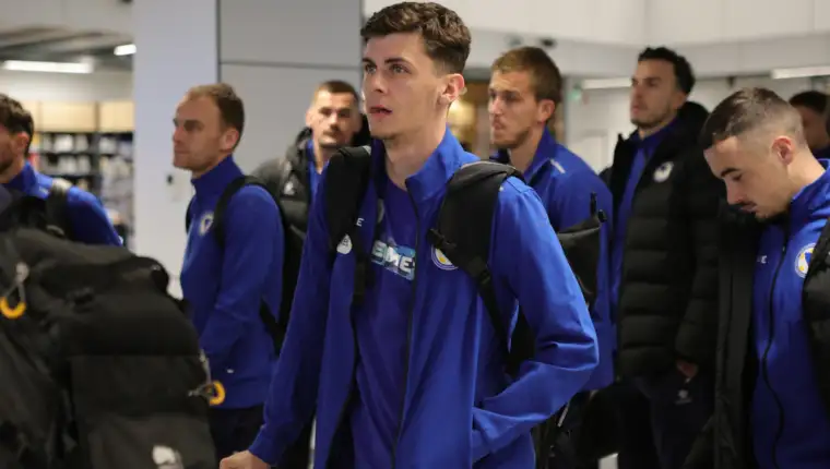 reprezentativci bih put u luksemburg