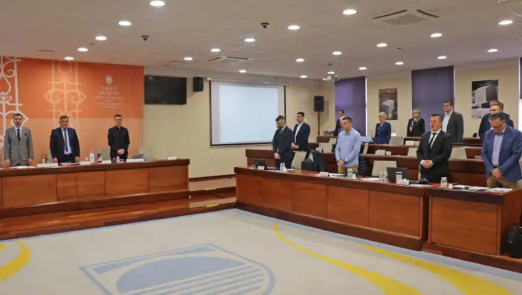 Sjednica Gradskog vijeća Mostar počela minutom šutnje