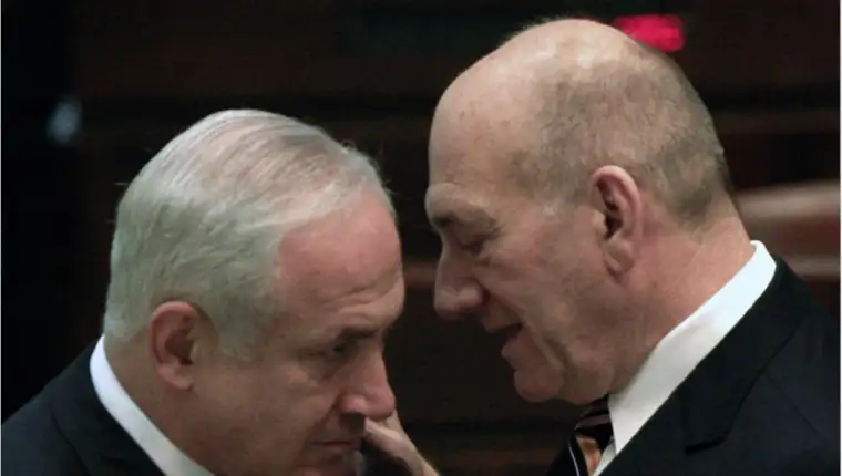 netanjahu olmert 1