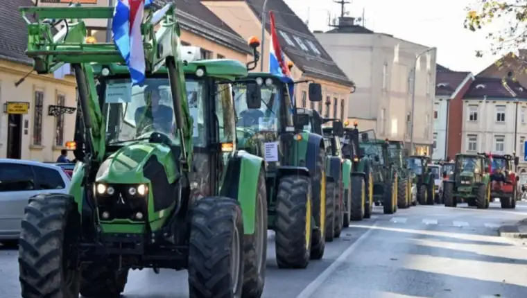 poljoprivrednici blokada prijelaza