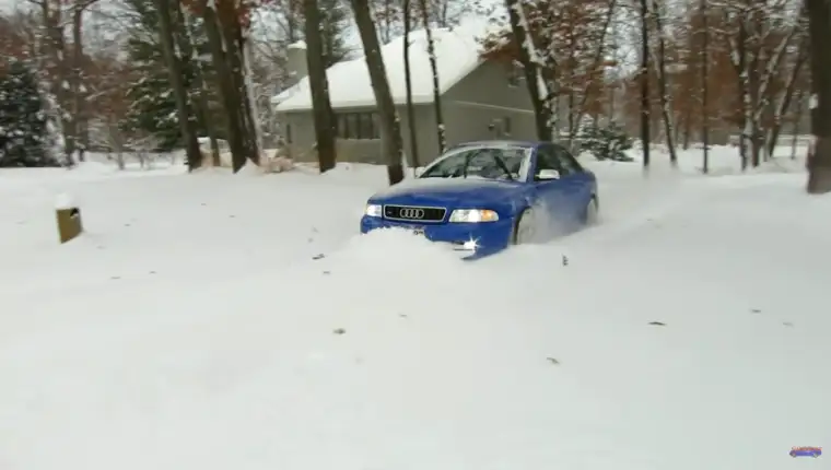 audi snijeg