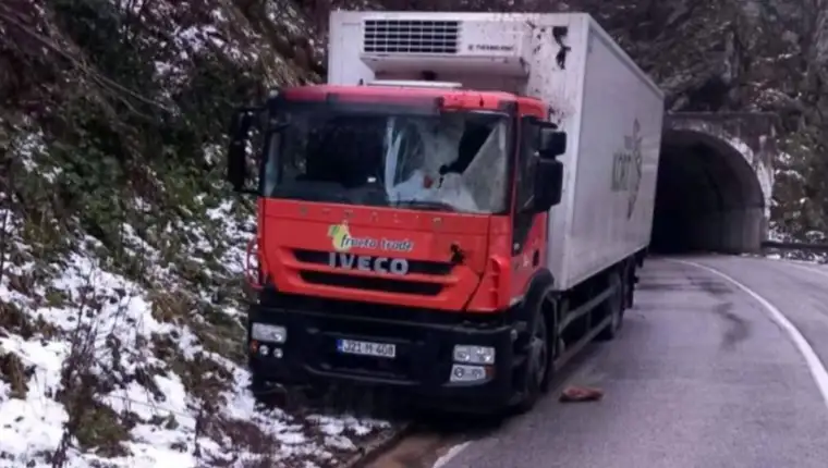 nesreća, Foča, kamion