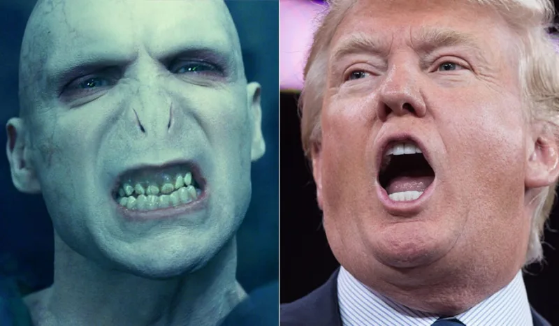 donald trump i voldermort