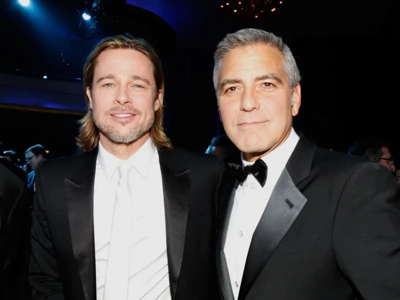 clooney pitt