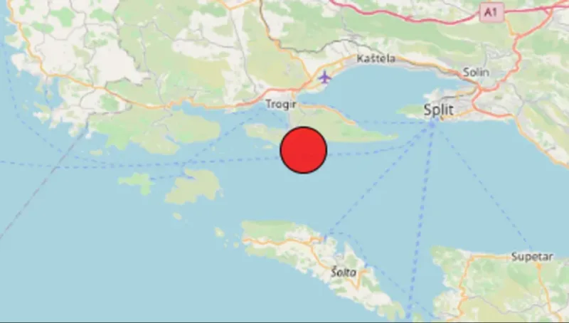 trogir potresi