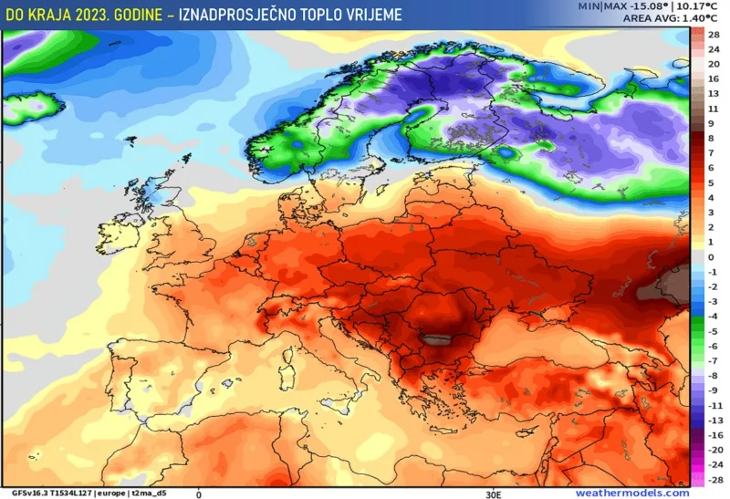 vrijeme mapa