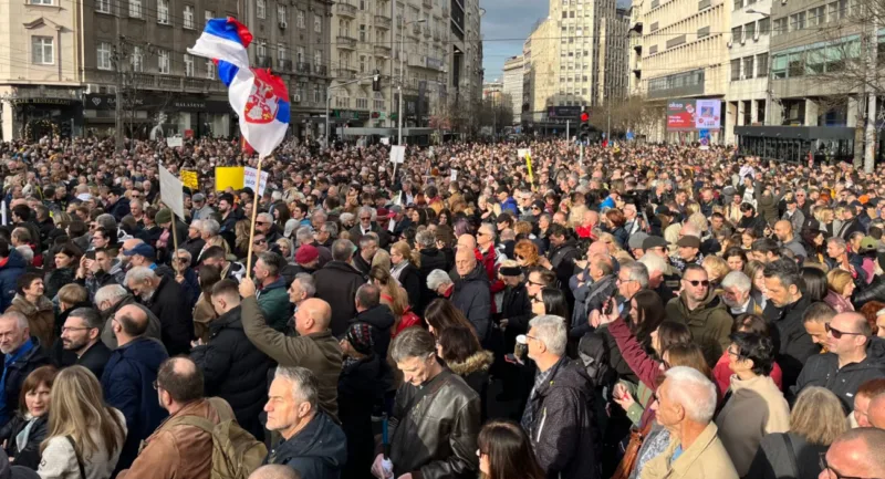 protesti u beogradu decembar