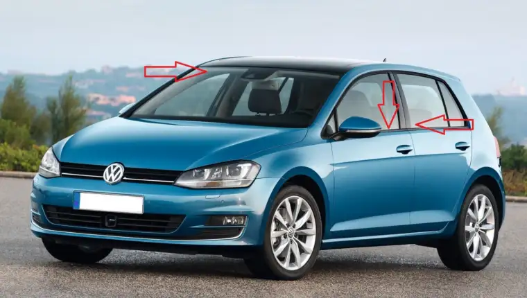 stakla automobil provjera