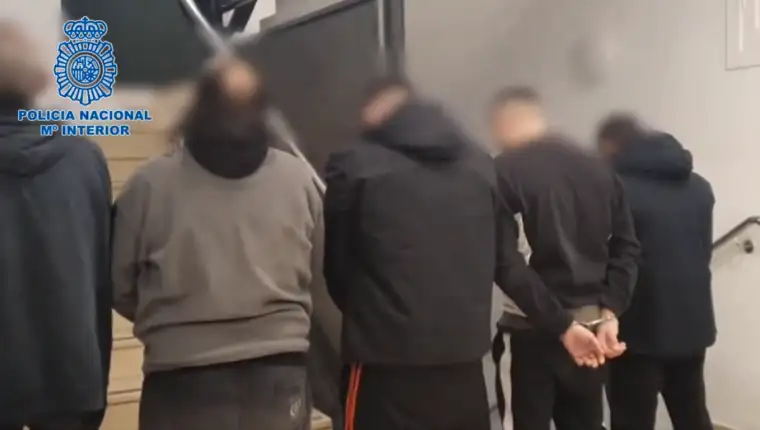 hapšenje huligana španija