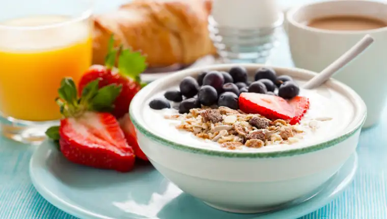Healthy breakfast