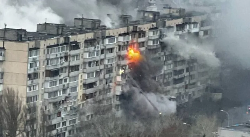 kijev bombardovanje