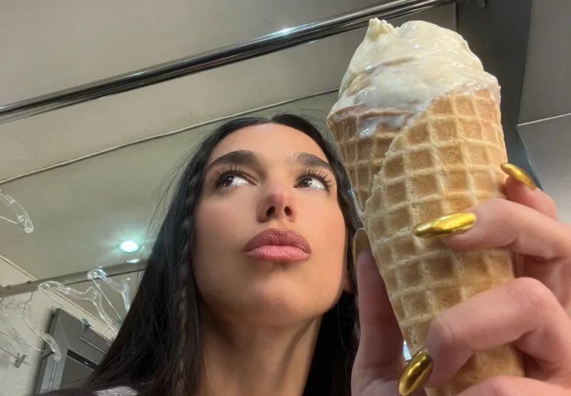 dua lipa sladoled