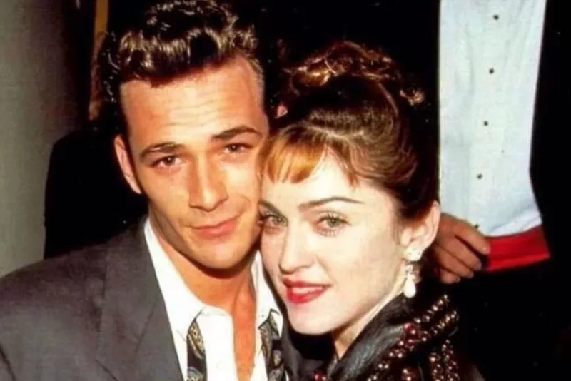 Madonna i Luke Perry