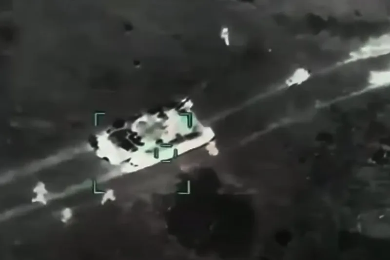 dron udar