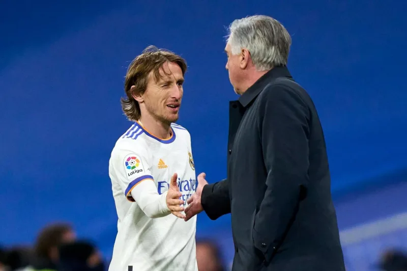 ancelotti i modrić