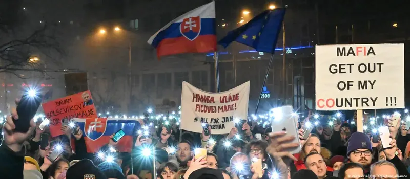 protesti slovacka