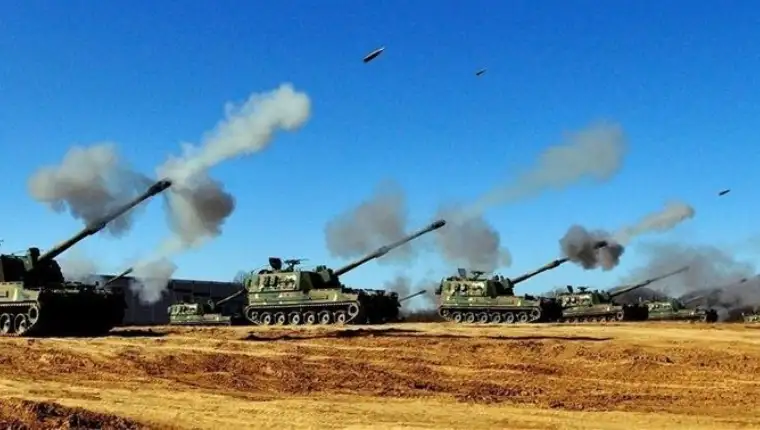 sjeverna koreja topovsko bombardovanje