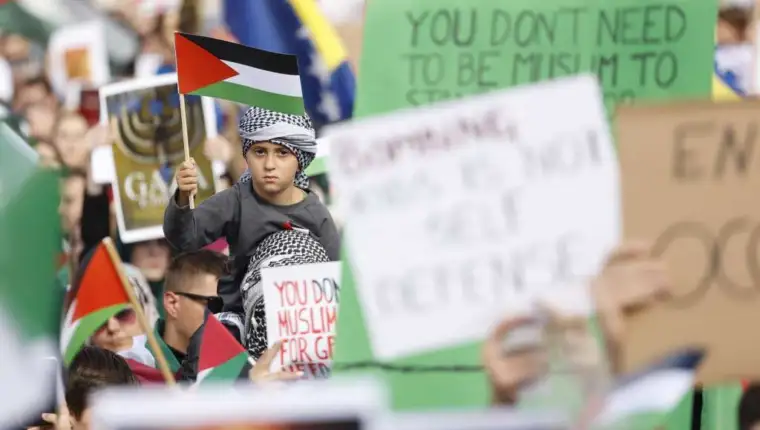 protest palestina
