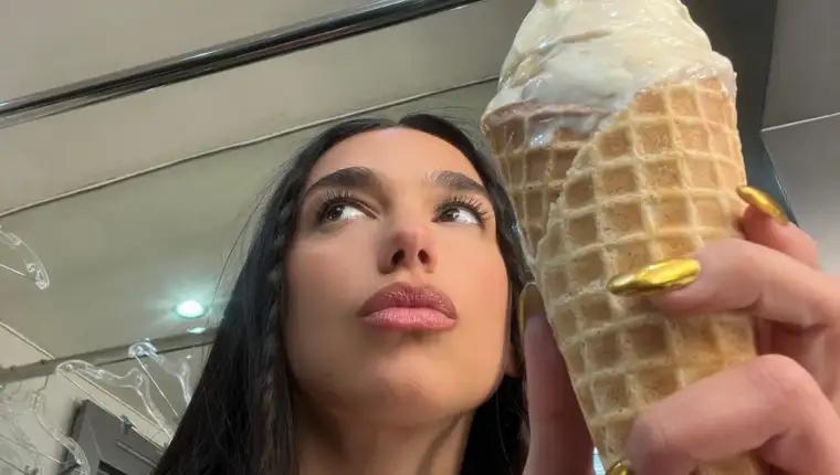 dua lipa sladoled