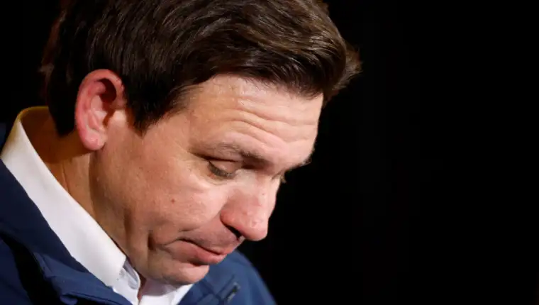 Republican presidential candidate and Florida Governor Ron DeSantis campaigns in Ankeny