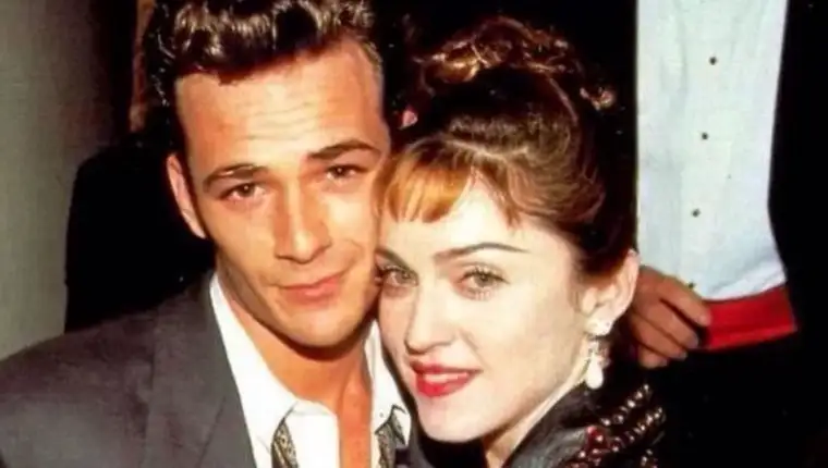 Madonna i Luke Perry