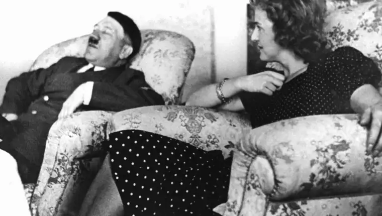 Adolf Hitler and Eva Braun