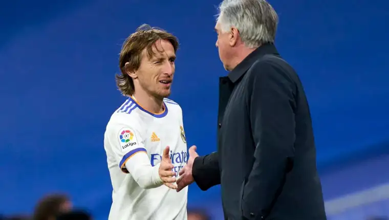 ancelotti i modrić