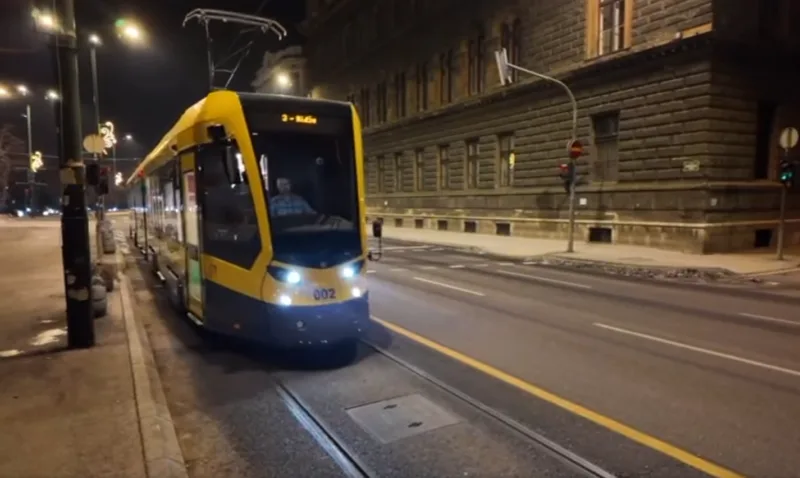stadler tramvaj testiranje