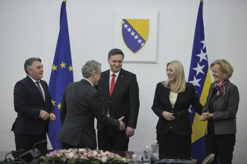 Generalna direktorica za Evropu u Službi za vanjske poslove EU Angelina Eichhorst u posjeti BiH: Sastanak sa članovima Predsjedništva Bosne i Hercegovine
