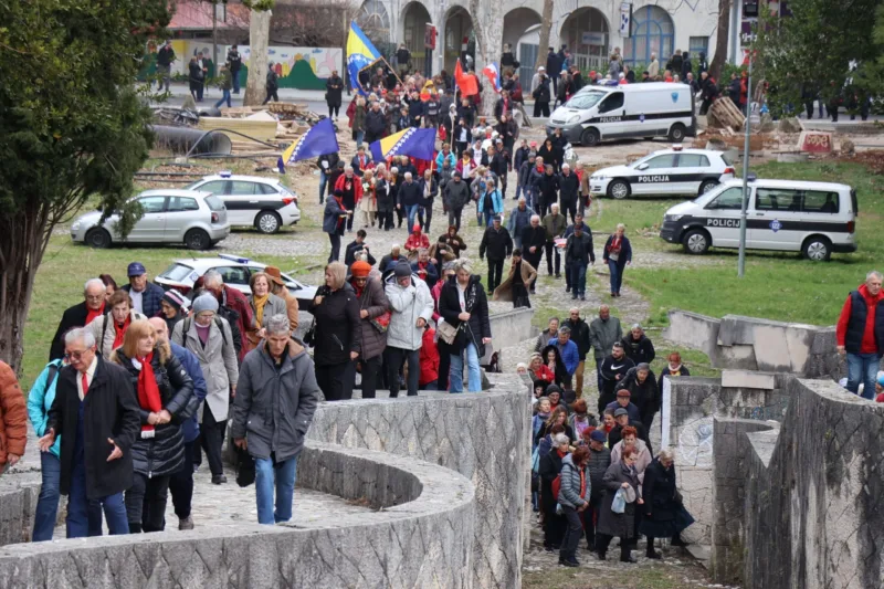 Obilježena 79. godišnjica oslobođenja Mostara od fašizma u Drugom svjetskom ratu