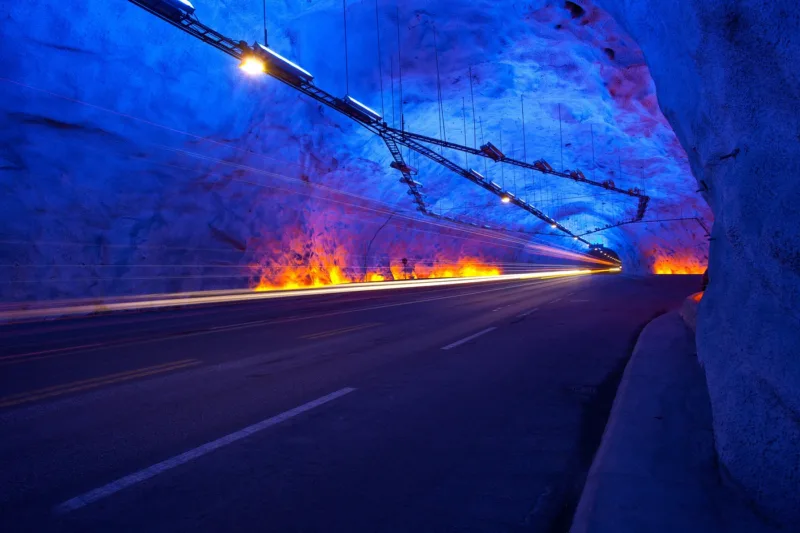 Tunel Lærdal norveška