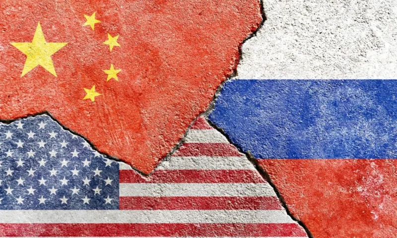 kina rusija amerika