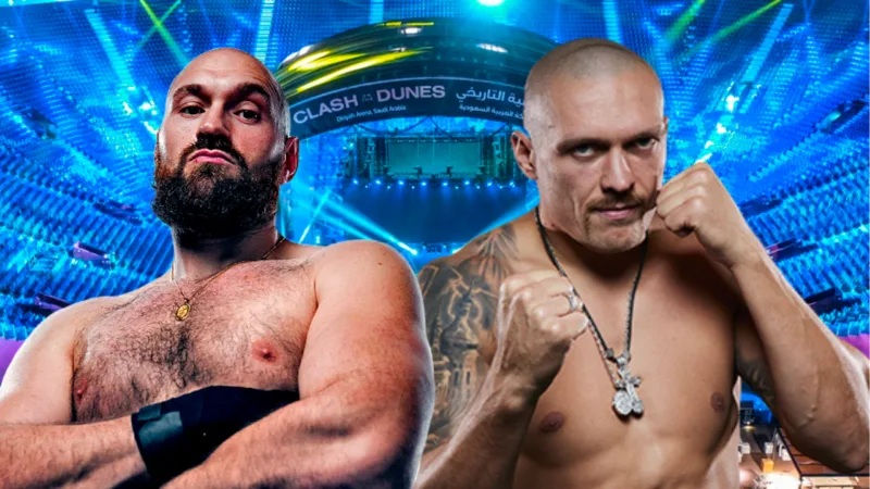 Tyson Fury i Oleksandr Usik