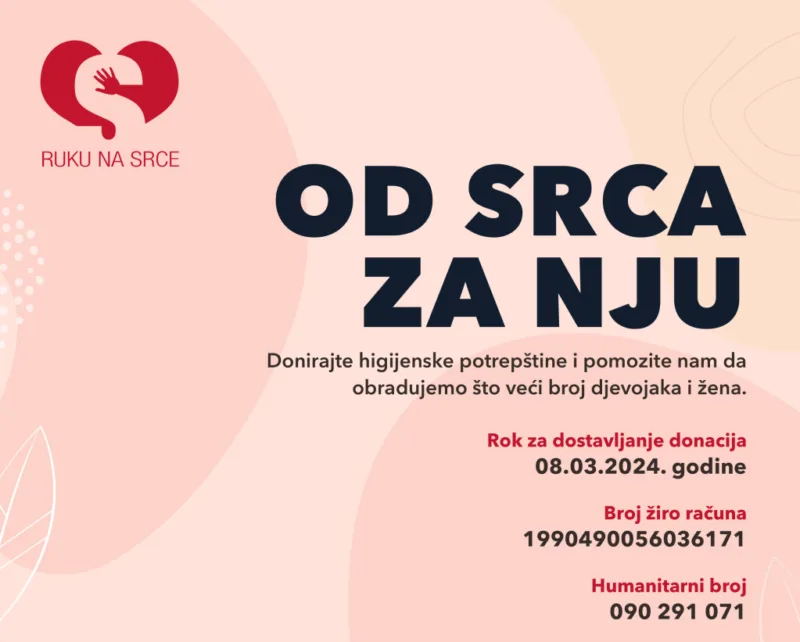 akcija doniranja higijenskih potrepstina