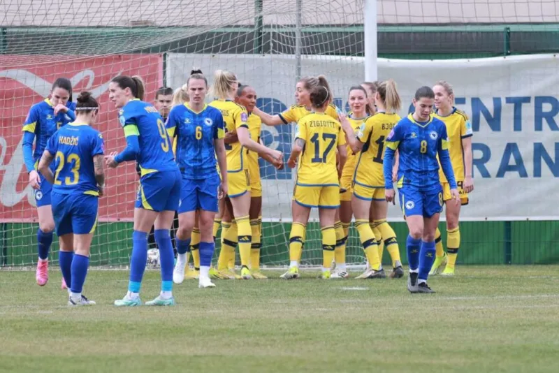 svedska bih zmajice fudbal