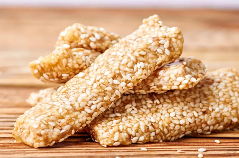 pasteli med susam tahan