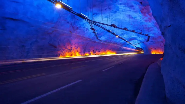 Tunel Lærdal norveška