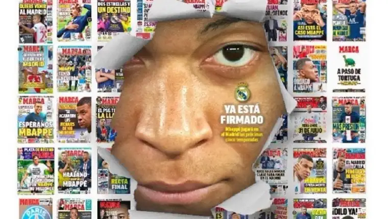 mbappe marca naslovnica