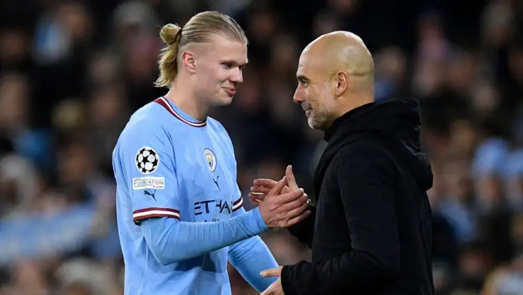 guardiola i haaland