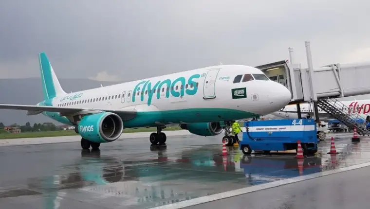flynas-sjj first flight1