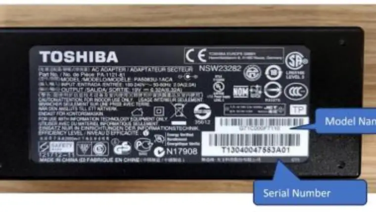 Recalled-Toshiba-AC-Adapter