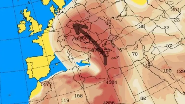 vrijeme afrički pijesak